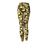 Avocado Invasion Leggings-Shelfies-| All-Over-Print Everywhere - Designed to Make You Smile