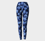 Blueberry Invasion Leggings-Shelfies-| All-Over-Print Everywhere - Designed to Make You Smile