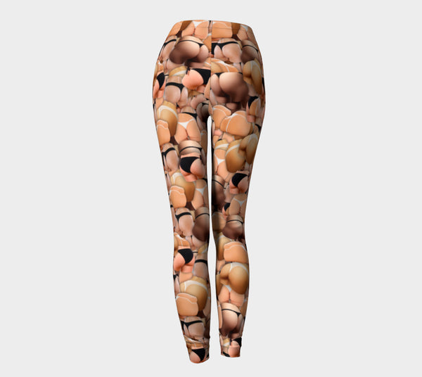 Booty Invasion Leggings-Shelfies-| All-Over-Print Everywhere - Designed to Make You Smile