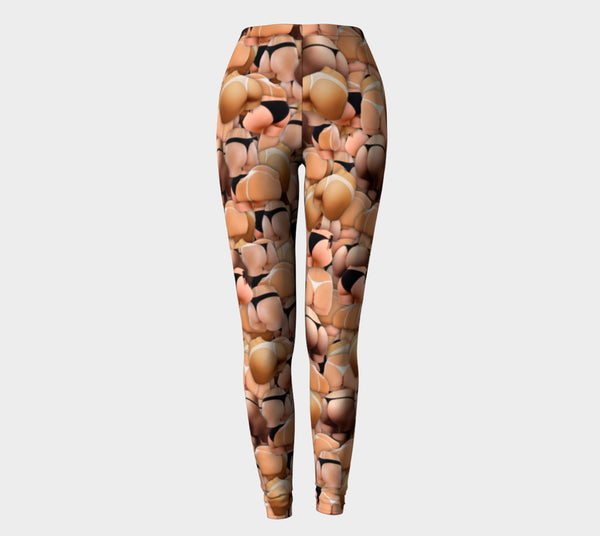 Booty Invasion Leggings-Shelfies-| All-Over-Print Everywhere - Designed to Make You Smile