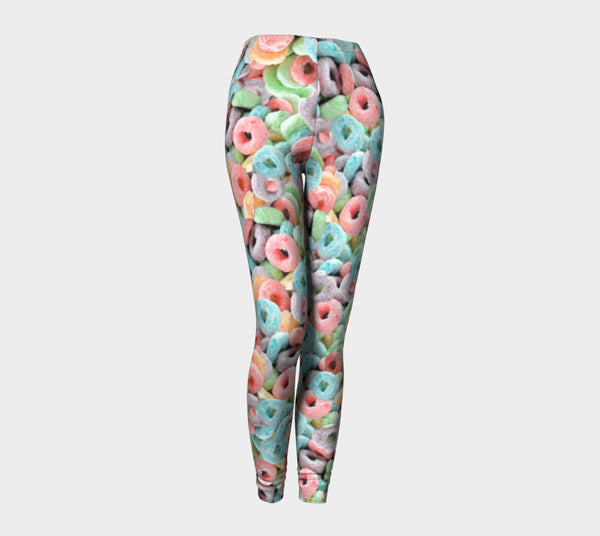 Cereal Invasion Leggings-Shelfies-| All-Over-Print Everywhere - Designed to Make You Smile