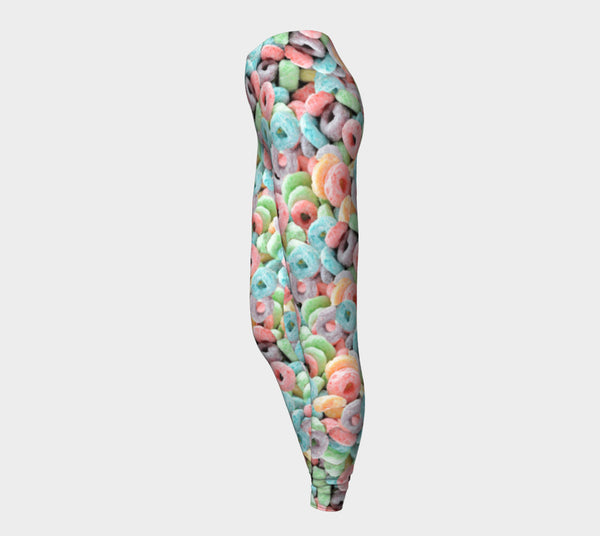 Cereal Invasion Leggings-Shelfies-| All-Over-Print Everywhere - Designed to Make You Smile