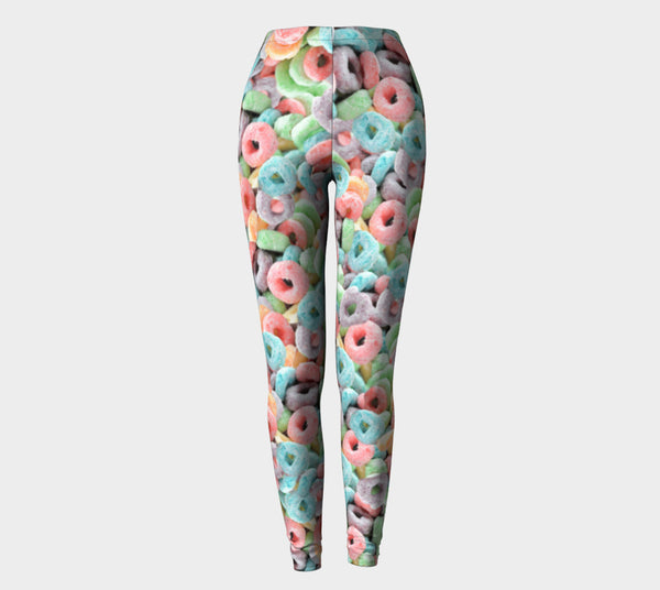 Cereal Invasion Leggings-Shelfies-| All-Over-Print Everywhere - Designed to Make You Smile