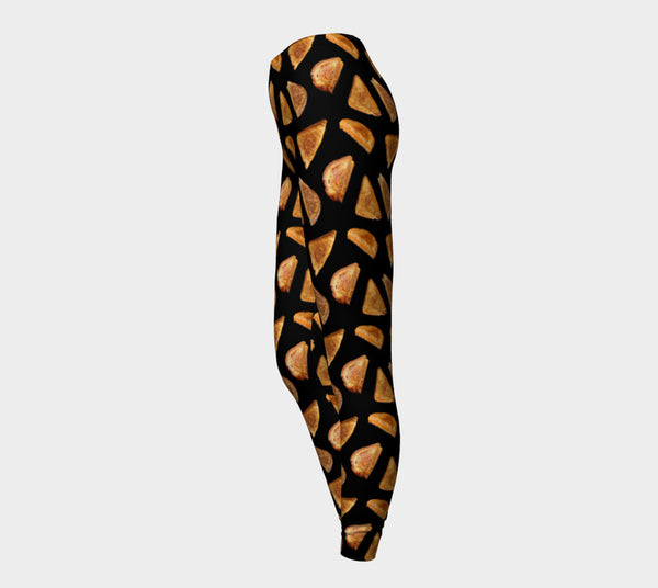 Grilled Cheese Leggings-Shelfies-| All-Over-Print Everywhere - Designed to Make You Smile