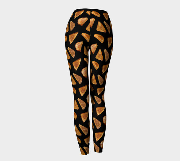 Grilled Cheese Leggings-Shelfies-| All-Over-Print Everywhere - Designed to Make You Smile