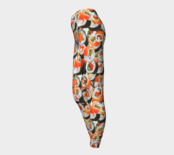 Sushi Invasion Leggings-Shelfies-| All-Over-Print Everywhere - Designed to Make You Smile