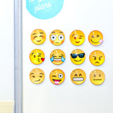 Emoji Magnets 12-Pack-Shelfies-One Size-| All-Over-Print Everywhere - Designed to Make You Smile