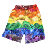 Crystal Pride Men's Shorts-Shelfies-| All-Over-Print Everywhere - Designed to Make You Smile