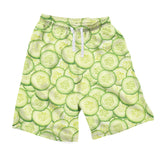 Cucumber Invasion Men's Shorts-Shelfies-| All-Over-Print Everywhere - Designed to Make You Smile