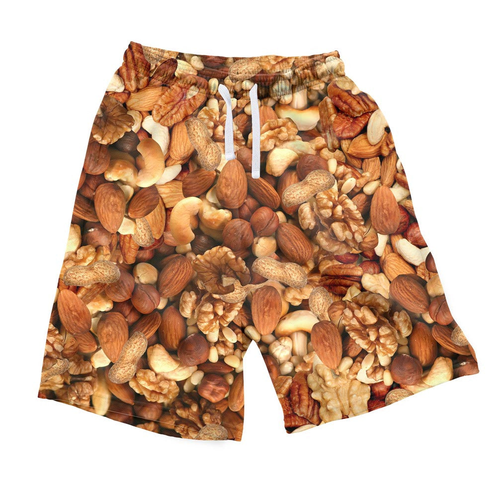 Deez Nuts Invasion Men's Shorts-Shelfies-| All-Over-Print Everywhere - Designed to Make You Smile
