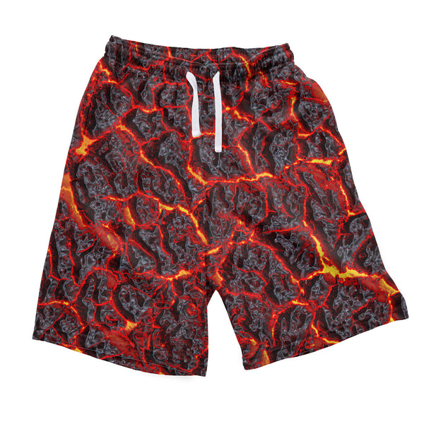 Lava Men's Shorts-Shelfies-| All-Over-Print Everywhere - Designed to Make You Smile