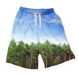 Majestic Forest Men's Shorts-Shelfies-| All-Over-Print Everywhere - Designed to Make You Smile