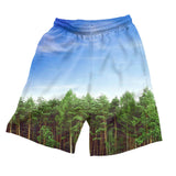 Majestic Forest Men's Shorts-Shelfies-| All-Over-Print Everywhere - Designed to Make You Smile
