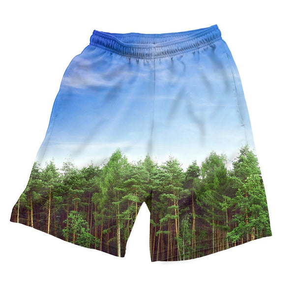 Majestic Forest Men's Shorts-Shelfies-| All-Over-Print Everywhere - Designed to Make You Smile