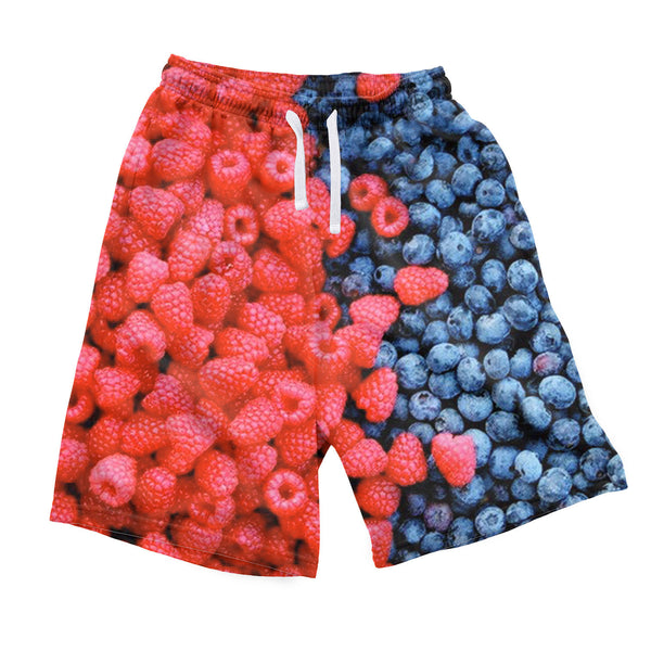 Mixed Berries Men's Shorts-Shelfies-| All-Over-Print Everywhere - Designed to Make You Smile
