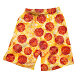 Pizza Invasion Men's Shorts-Shelfies-| All-Over-Print Everywhere - Designed to Make You Smile