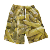Pickles Invasion Men's Shorts-Shelfies-| All-Over-Print Everywhere - Designed to Make You Smile