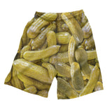 Pickles Invasion Men's Shorts-Shelfies-| All-Over-Print Everywhere - Designed to Make You Smile