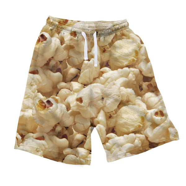Popcorn Invasion Men's Shorts-Shelfies-| All-Over-Print Everywhere - Designed to Make You Smile