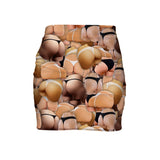 Booty Invasion Mini Skirt-Shelfies-| All-Over-Print Everywhere - Designed to Make You Smile