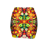 Fruit Explosion Mini Skirt-Shelfies-| All-Over-Print Everywhere - Designed to Make You Smile