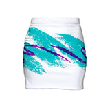 Jazz Wave Mini Skirt-Shelfies-| All-Over-Print Everywhere - Designed to Make You Smile
