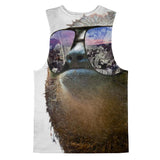 Money on My Mind Sloth Tank Top-kite.ly-| All-Over-Print Everywhere - Designed to Make You Smile