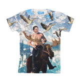 Moosin' Trudeau Youth T-Shirt-kite.ly-| All-Over-Print Everywhere - Designed to Make You Smile