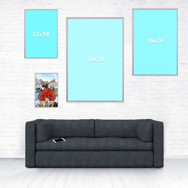 Most Canadian Thing Ever Poster-Shelfies-8 x 12-| All-Over-Print Everywhere - Designed to Make You Smile