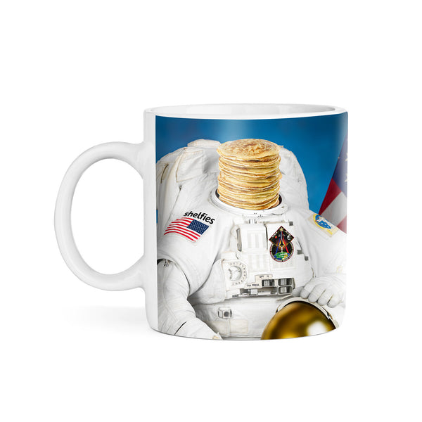 Astronaut Pancakes Coffee Mug-Gooten-15oz-| All-Over-Print Everywhere - Designed to Make You Smile