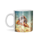 Sloth Pizza Coffee Mug-Gooten-15oz-| All-Over-Print Everywhere - Designed to Make You Smile