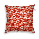 Bacon Invasion Throw Pillow Case-Shelfies-| All-Over-Print Everywhere - Designed to Make You Smile
