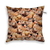 Booty Invasion Throw Pillow Case-Shelfies-| All-Over-Print Everywhere - Designed to Make You Smile