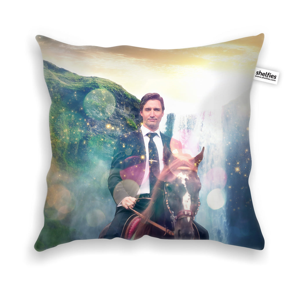 Dreamy Trudeau Throw Pillow Case-Shelfies-| All-Over-Print Everywhere - Designed to Make You Smile