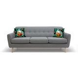 Hamburger Cat Throw Pillow Case-Shelfies-| All-Over-Print Everywhere - Designed to Make You Smile