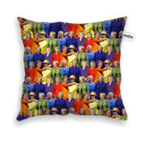 Hillary Clinton Rainbow Suits Throw Pillow Case-Shelfies-| All-Over-Print Everywhere - Designed to Make You Smile