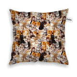 Kitty Invasion Throw Pillow Case-Shelfies-| All-Over-Print Everywhere - Designed to Make You Smile