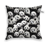 Panda Invasion Throw Pillow Case-Shelfies-| All-Over-Print Everywhere - Designed to Make You Smile