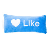 Like Button Social Media Pillow-Shelfies-One Size-| All-Over-Print Everywhere - Designed to Make You Smile