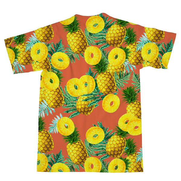 Pineapple Livin' T-Shirt-Shelfies-| All-Over-Print Everywhere - Designed to Make You Smile