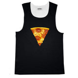Pizza Slice Basic Tank Top-Printify-Black-S-| All-Over-Print Everywhere - Designed to Make You Smile