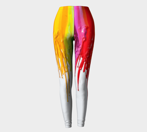 Melted Crayon Leggings-Shelfies-| All-Over-Print Everywhere - Designed to Make You Smile