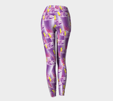 Bubble Tea Leggings-Shelfies-| All-Over-Print Everywhere - Designed to Make You Smile