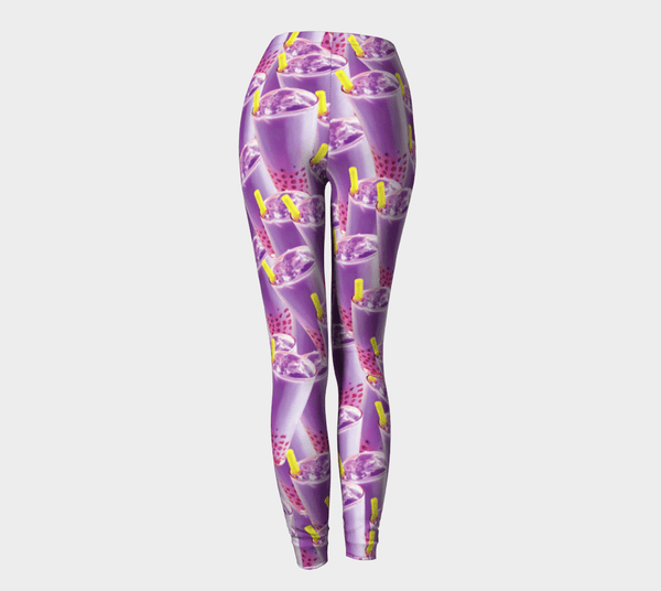 Bubble Tea Leggings-Shelfies-| All-Over-Print Everywhere - Designed to Make You Smile