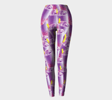 Bubble Tea Leggings-Shelfies-| All-Over-Print Everywhere - Designed to Make You Smile