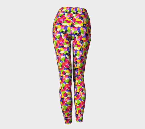 Candybean Invasion Leggings-Shelfies-| All-Over-Print Everywhere - Designed to Make You Smile