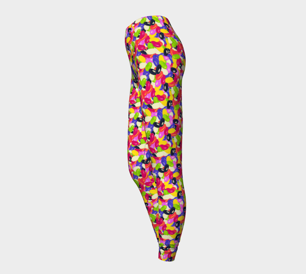 Candybean Invasion Leggings-Shelfies-| All-Over-Print Everywhere - Designed to Make You Smile