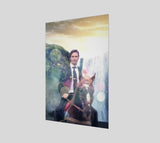 Dreamy Trudeau Poster-Shelfies-| All-Over-Print Everywhere - Designed to Make You Smile