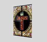 Jesus Saves Poster-Shelfies-| All-Over-Print Everywhere - Designed to Make You Smile