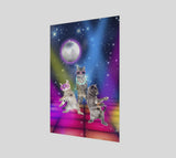 Party Cats Poster-Shelfies-| All-Over-Print Everywhere - Designed to Make You Smile